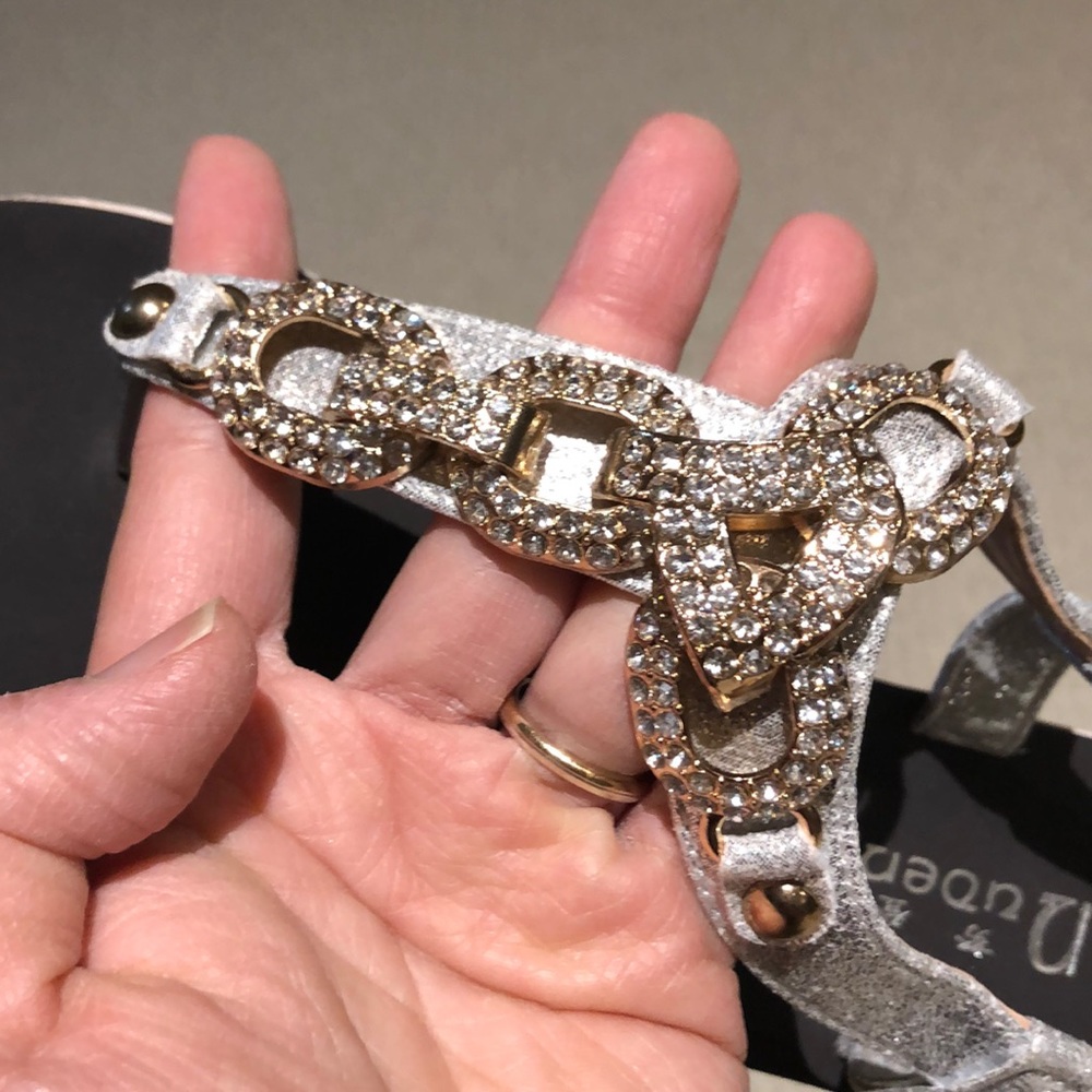 Fancy sandals with FREE white sandals